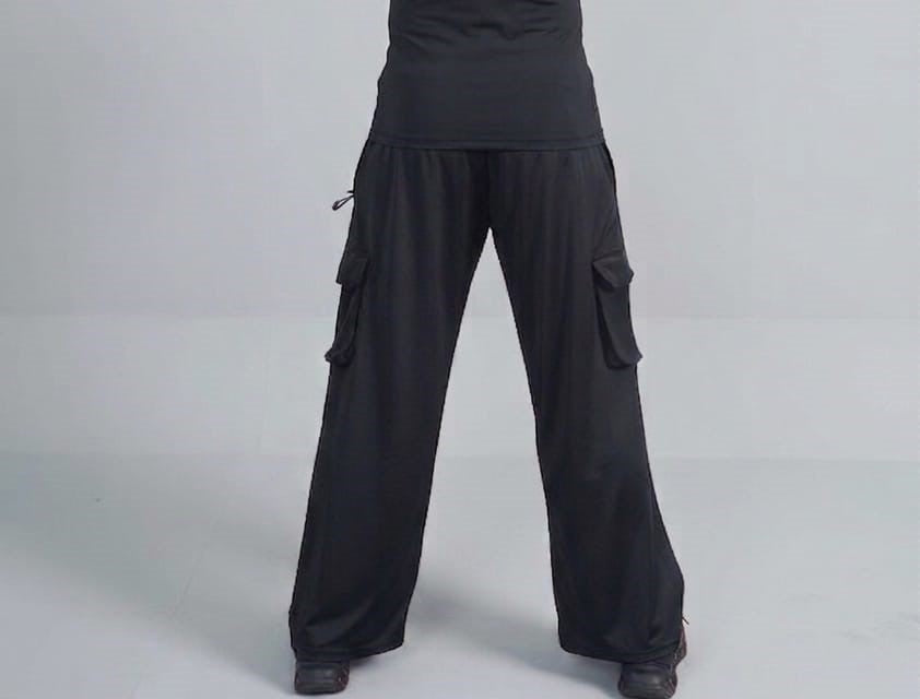 LIGHT BREATHABLE MEN BAGGY CARGO PANTS