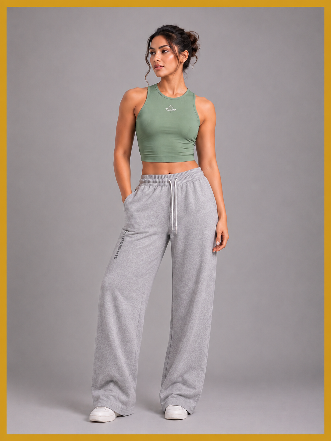 The Apex Textured Performance Crop Top