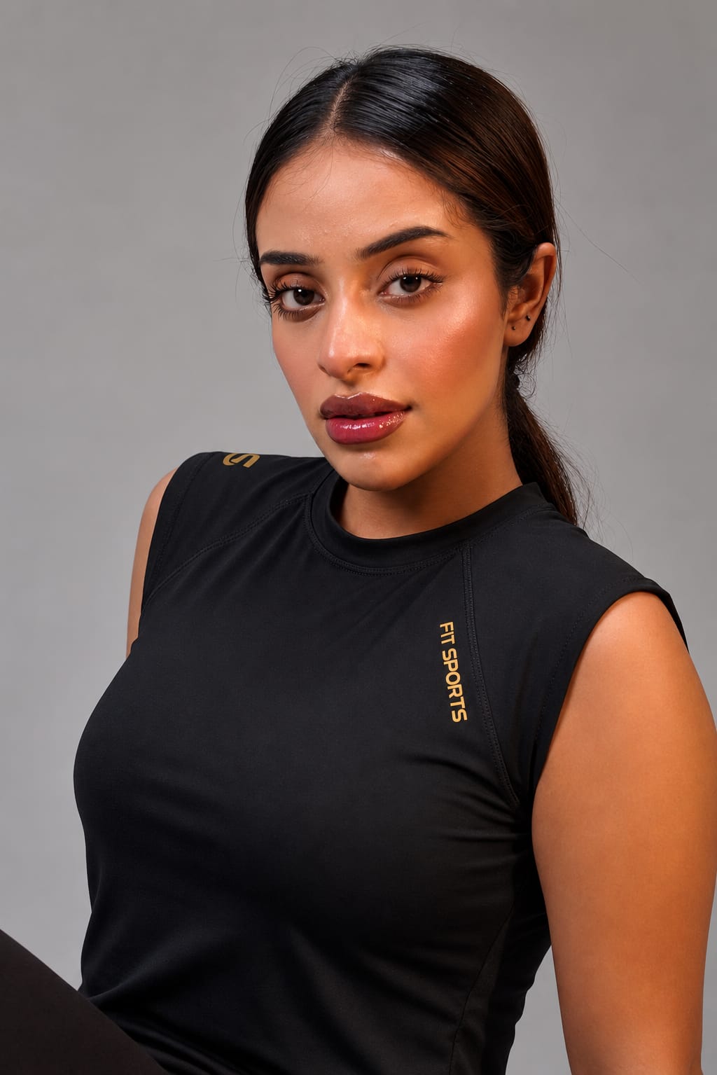 The Aura Bubble-Mesh Cap Tee