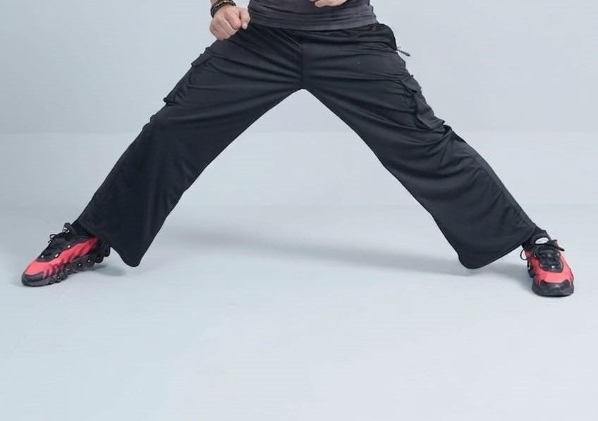 LIGHT BREATHABLE MEN BAGGY CARGO PANTS