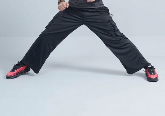 LIGHT BREATHABLE MEN BAGGY CARGO PANTS