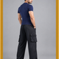 LIGHT BREATHABLE MEN BAGGY CARGO PANTS