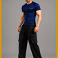 LIGHT BREATHABLE MEN BAGGY CARGO PANTS