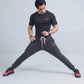 The Iron-Grid Heavyweight Slim Trousers