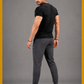 The Iron-Grid Heavyweight Slim Trousers