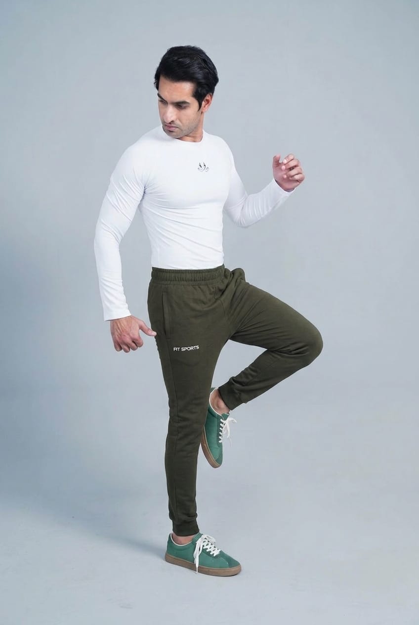The Iron-Grid Heavyweight Slim Trousers