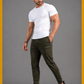 The Iron-Grid Heavyweight Slim Trousers