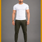The Iron-Grid Heavyweight Slim Trousers