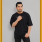 Men's Oversized Drop Shoulder Premium Mesh Tee