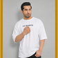 Men's Oversized Drop Shoulder Premium Mesh Tee