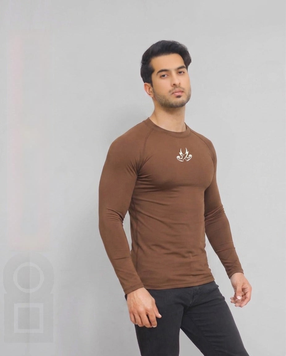 The Apex 240 GSM Full-Sleeve Endurance Compression Shirt