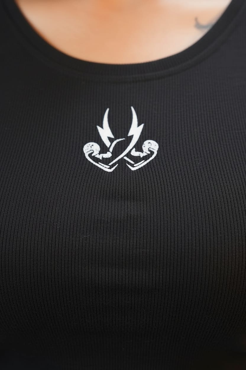 The Apex Textured Performance Crop Top