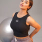 The Apex Textured Performance Crop Top