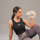 The Apex Textured Performance Crop Top