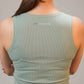 The Apex Textured Performance Crop Top