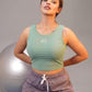 The Apex Textured Performance Crop Top