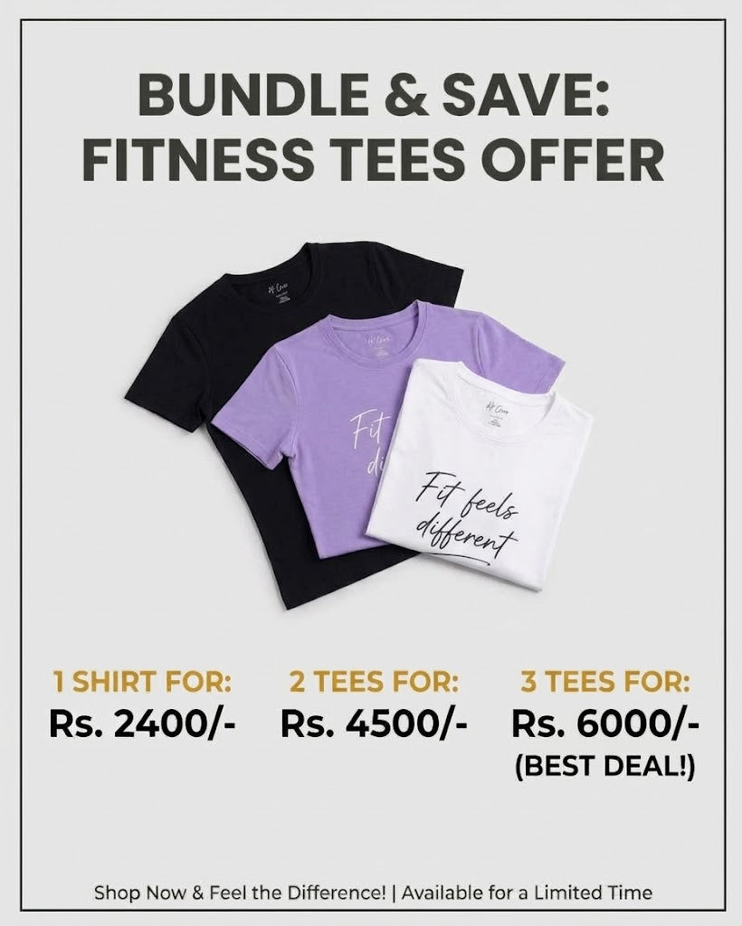 BUNDLE OFFER WOMEN HALF SLEEVES COTTON TEES