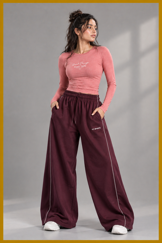 Women's Lycra Stretch Full-Sleeve Performance & Athleisure Tee