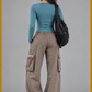 Women's Lycra Stretch Full-Sleeve Performance & Athleisure Tee