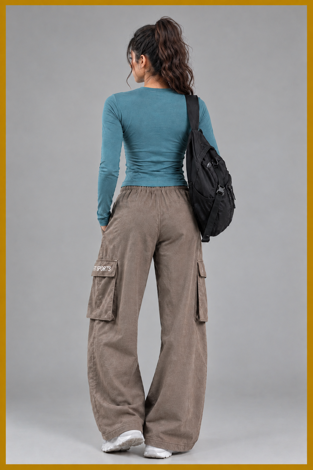 Women's Lycra Stretch Full-Sleeve Performance & Athleisure Tee