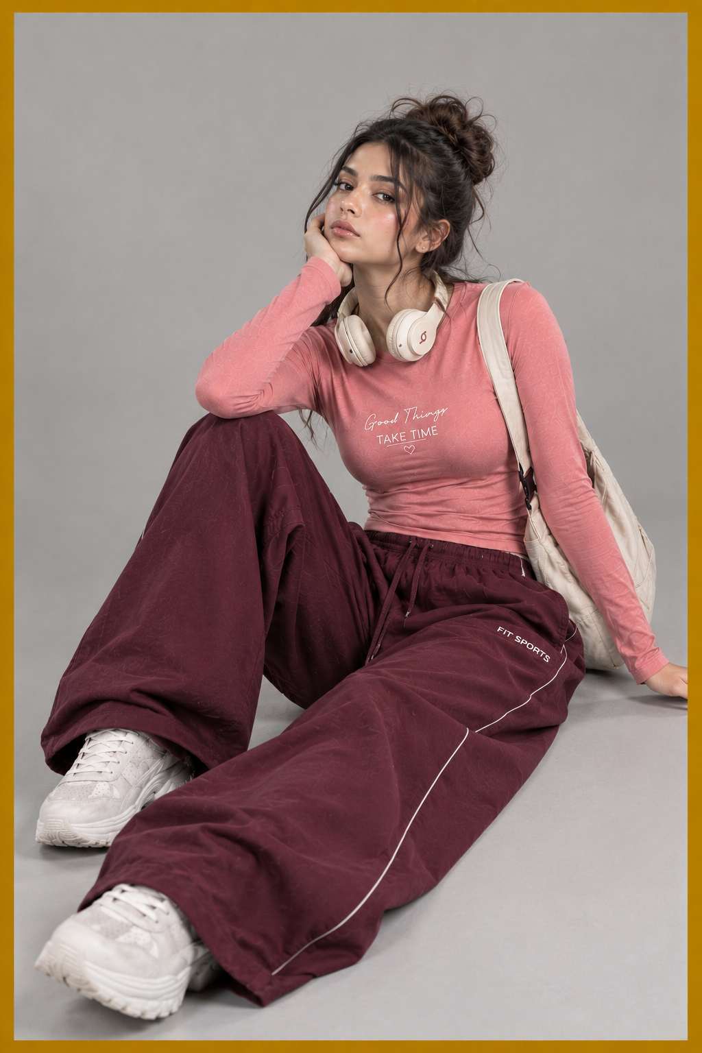 Women's Lycra Stretch Full-Sleeve Performance & Athleisure Tee