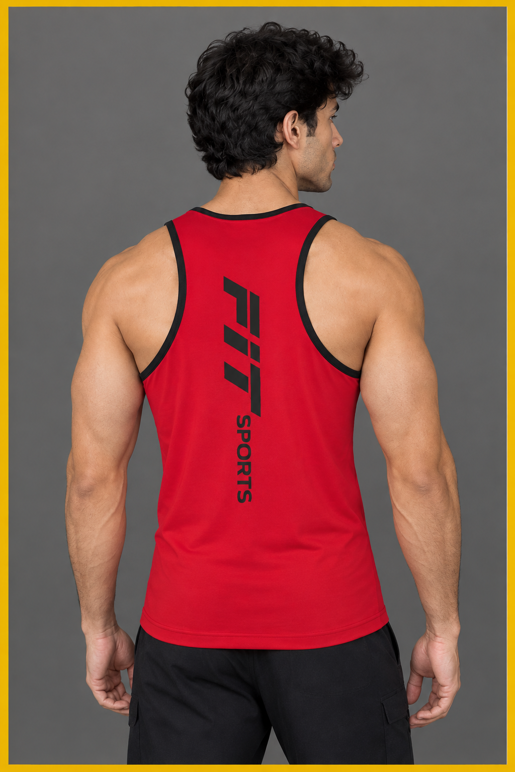 Fit Sports Men’s Performance Tank Top – Move Freely, Train Strong  Description