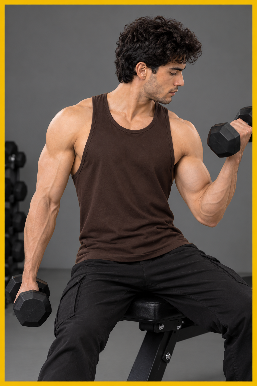 Fit Sports Men’s Performance Tank Top – Move Freely, Train Strong  Description