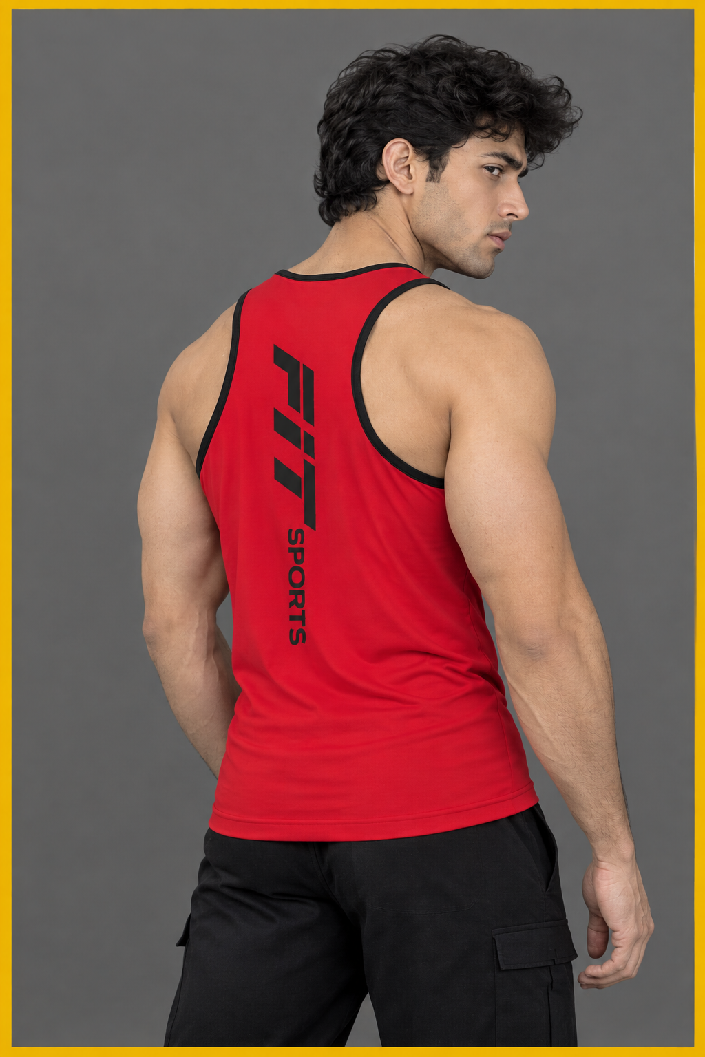Fit Sports Men’s Performance Tank Top – Move Freely, Train Strong  Description