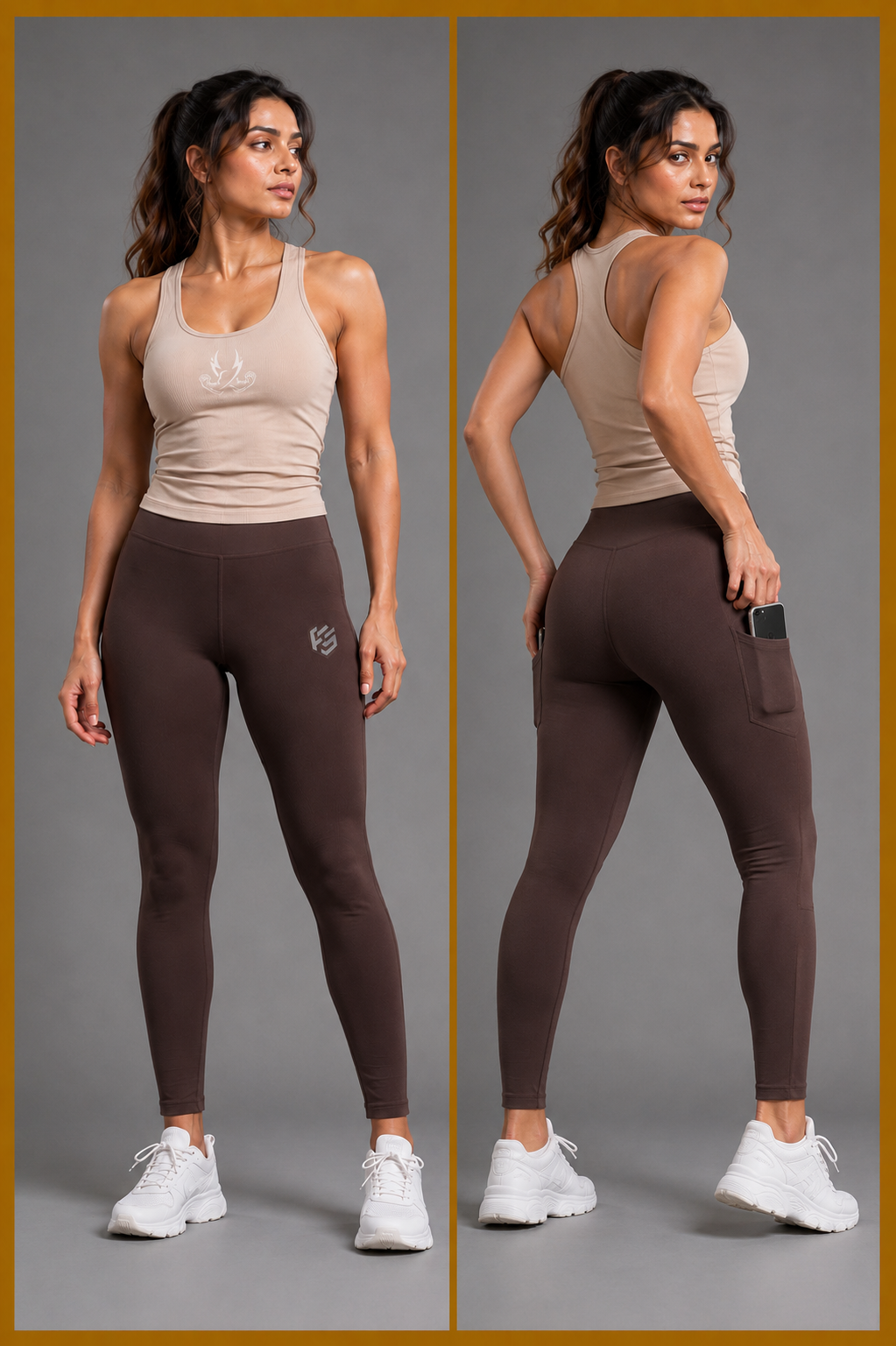 Fit Sports 4-Way Stretch Leggings