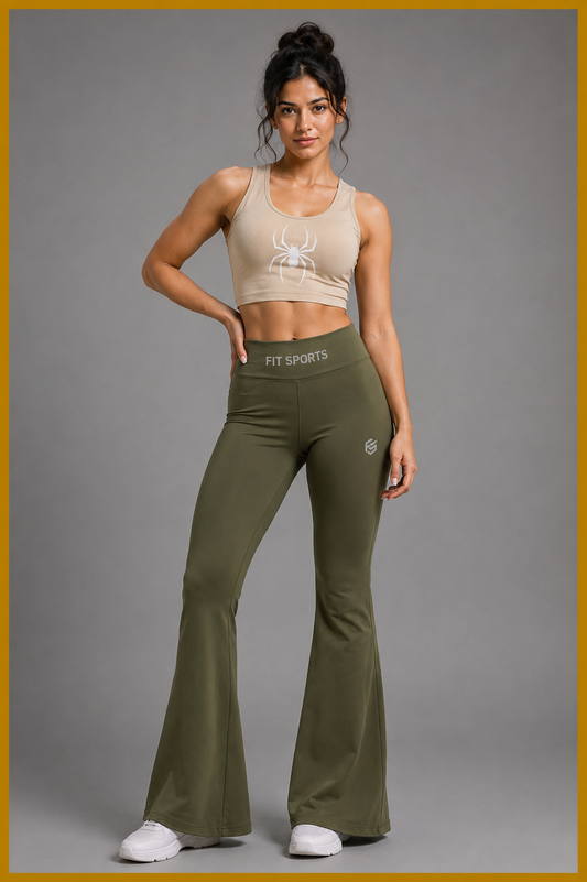 Women’s Spider Crop Top – Stretch Performance Wear