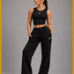 The Apex Textured Performance Crop Top