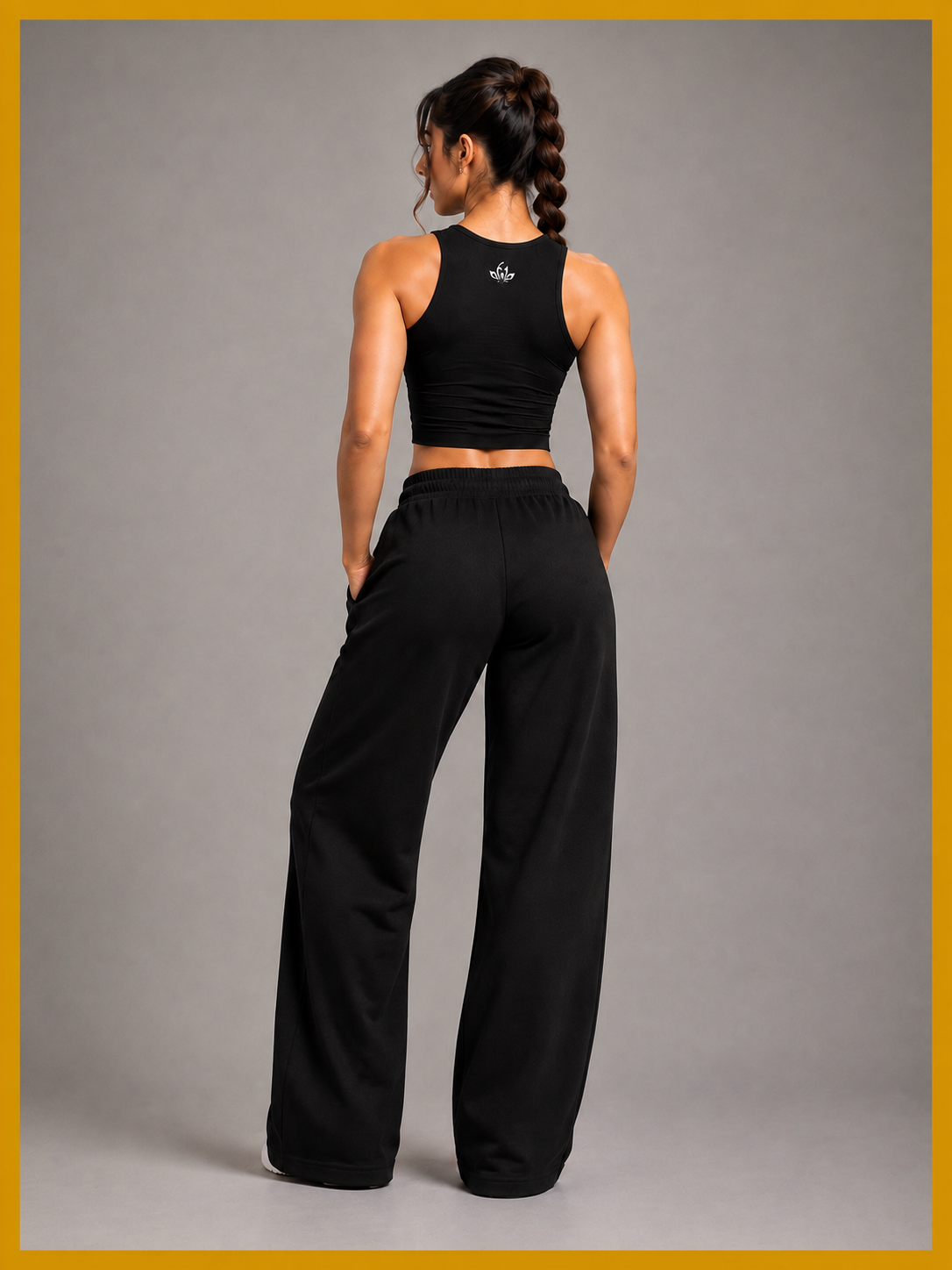 The Apex Textured Performance Crop Top
