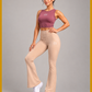 The Apex Textured Performance Crop Top