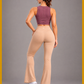 The Apex Textured Performance Crop Top