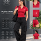 The V-Neck Polo Performance Compression Tee